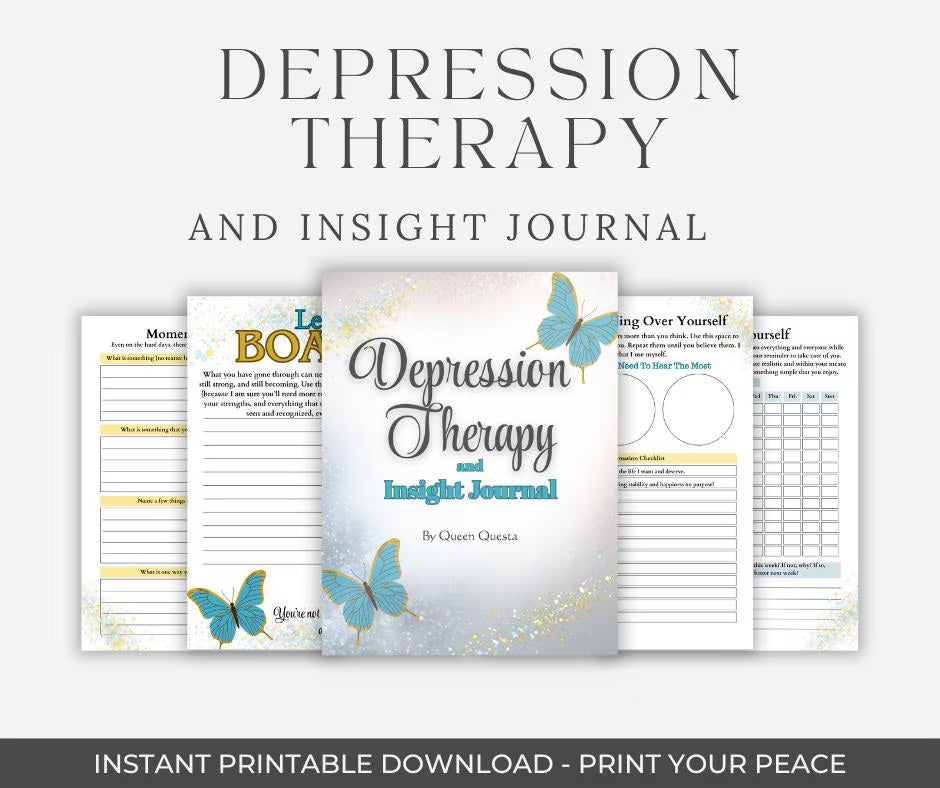 Reset & Rise: A Depression Therapy & Insight Journal