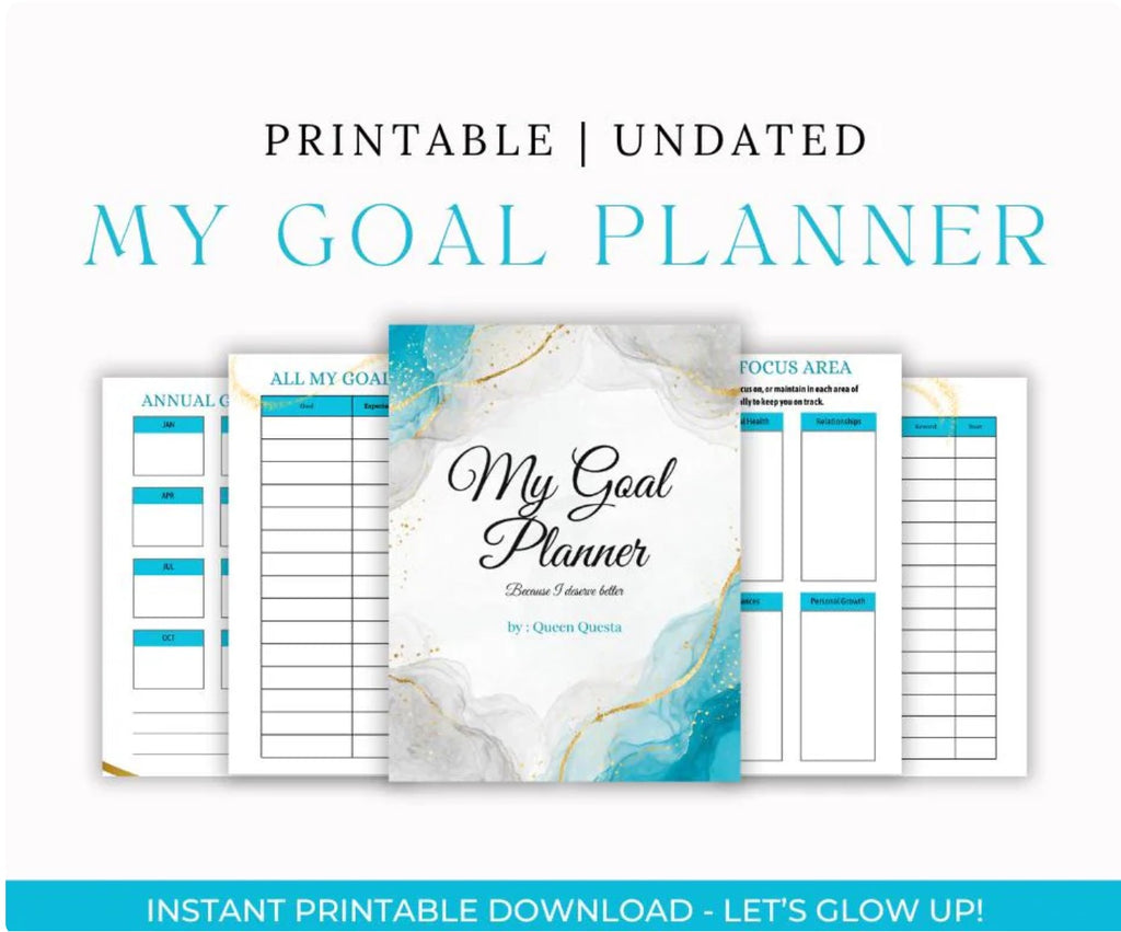 The “Because I Deserve Better” Goal Planner