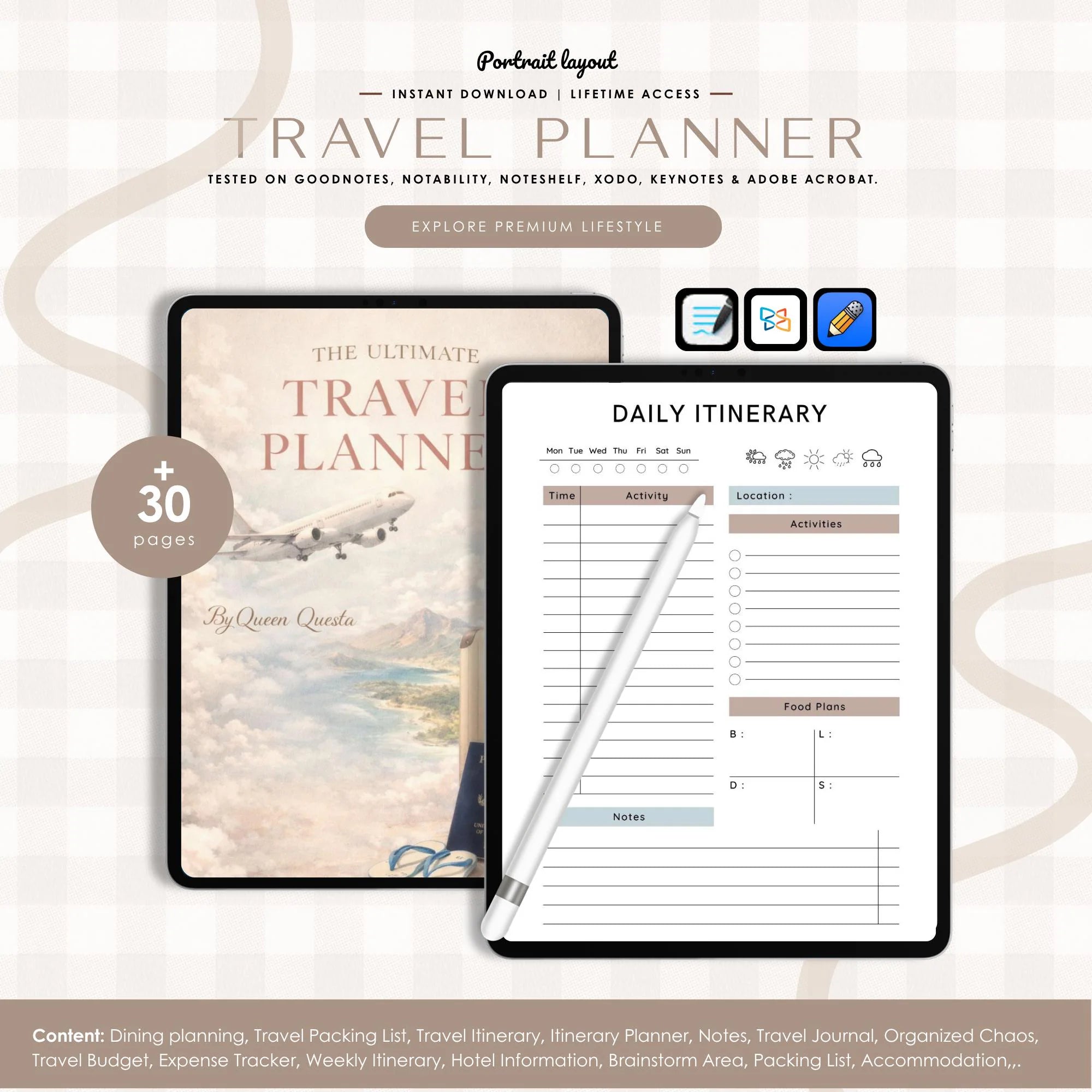 The Ultimate Travel Planner Pack